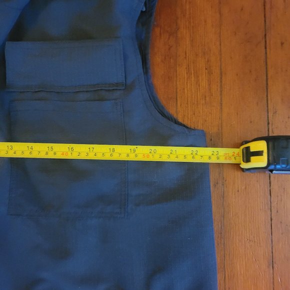 H&M Oversized Grey/Black Utility Vest - Sz. Small - Picture 5 of 9